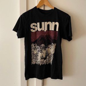 SUNN O))) Caroline harrison volcano band music tshirt size small